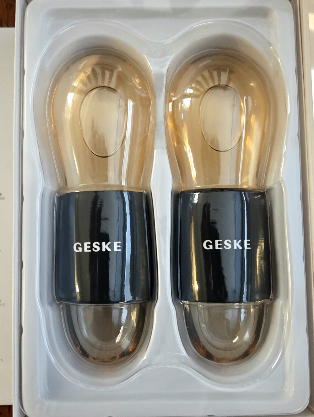 GESKE SmartAppGuided Cool & Warm Duo Eye Massager | 7 in 1 Luxury Eye Spa NEW